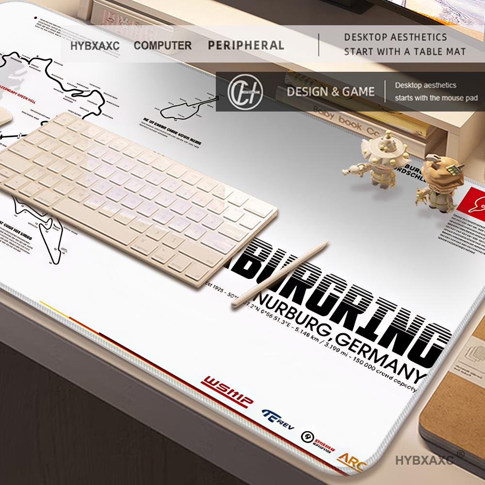 HYBXAXC Nurburgring Nordschlei - đánh giá và giá Leather Desk Pad