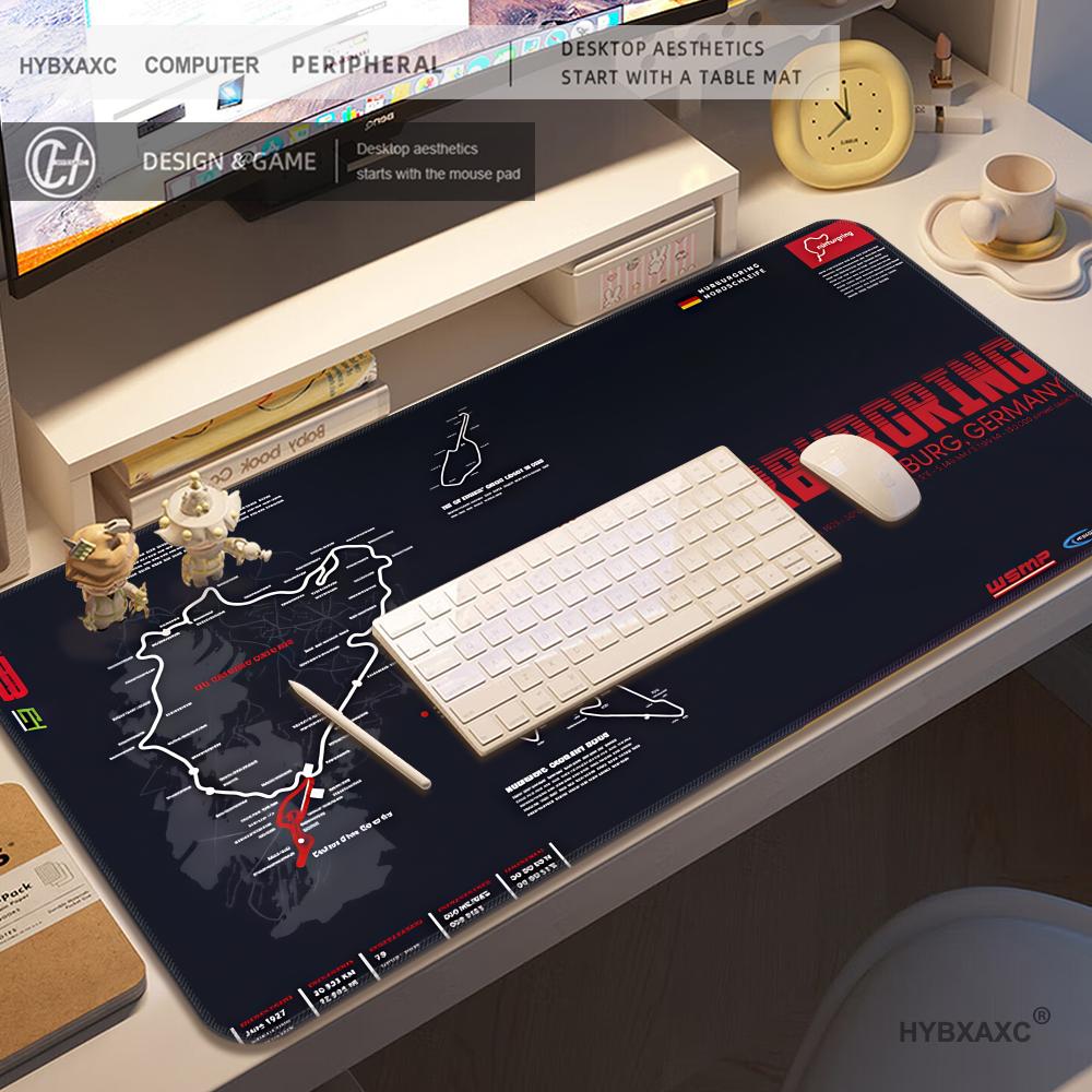 HYBXAXC Nurburgring Nordschlei - đánh giá và giá Leather Desk Pad