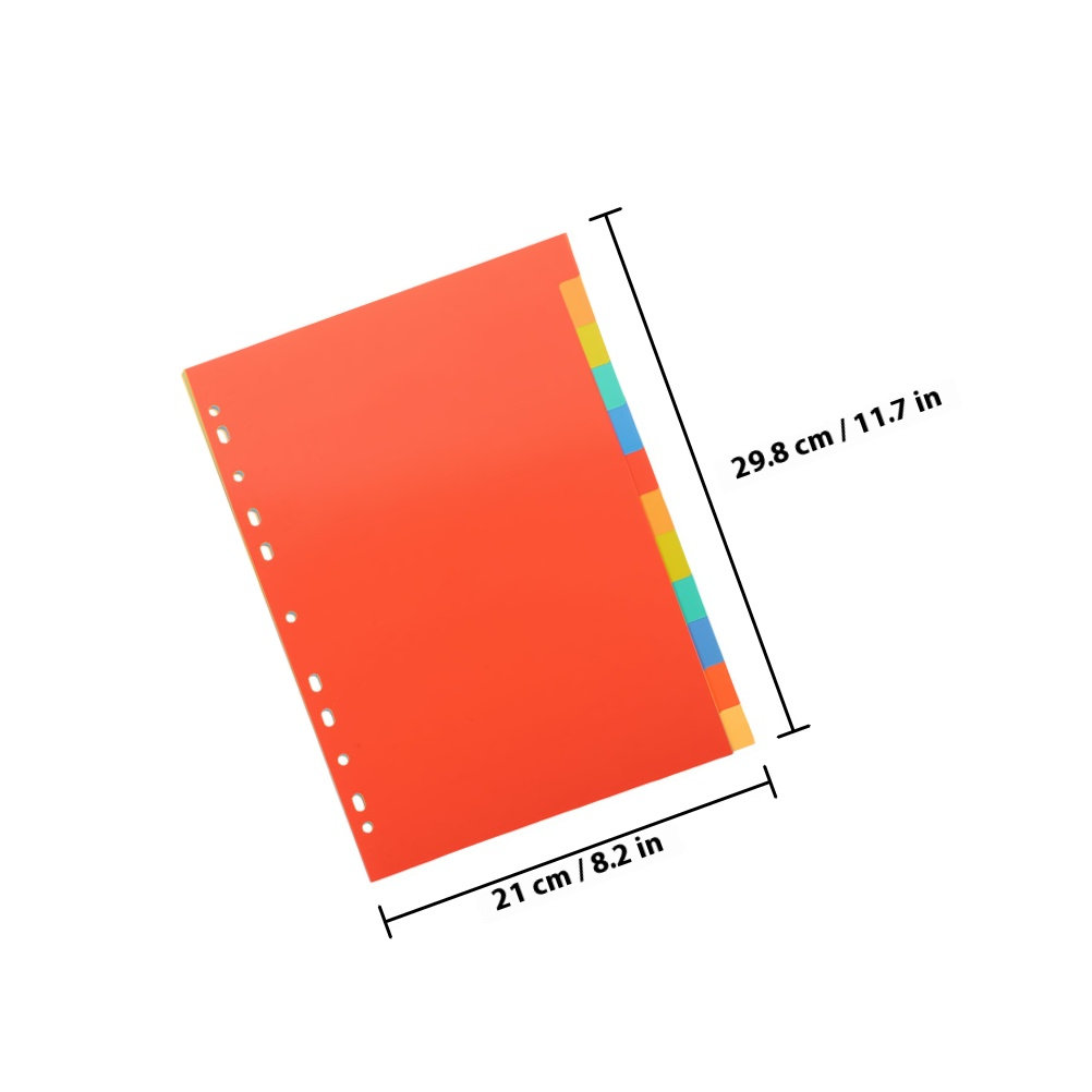 PVC Binder Dividers with Writa - đánh giá và giá Tab Divider A4