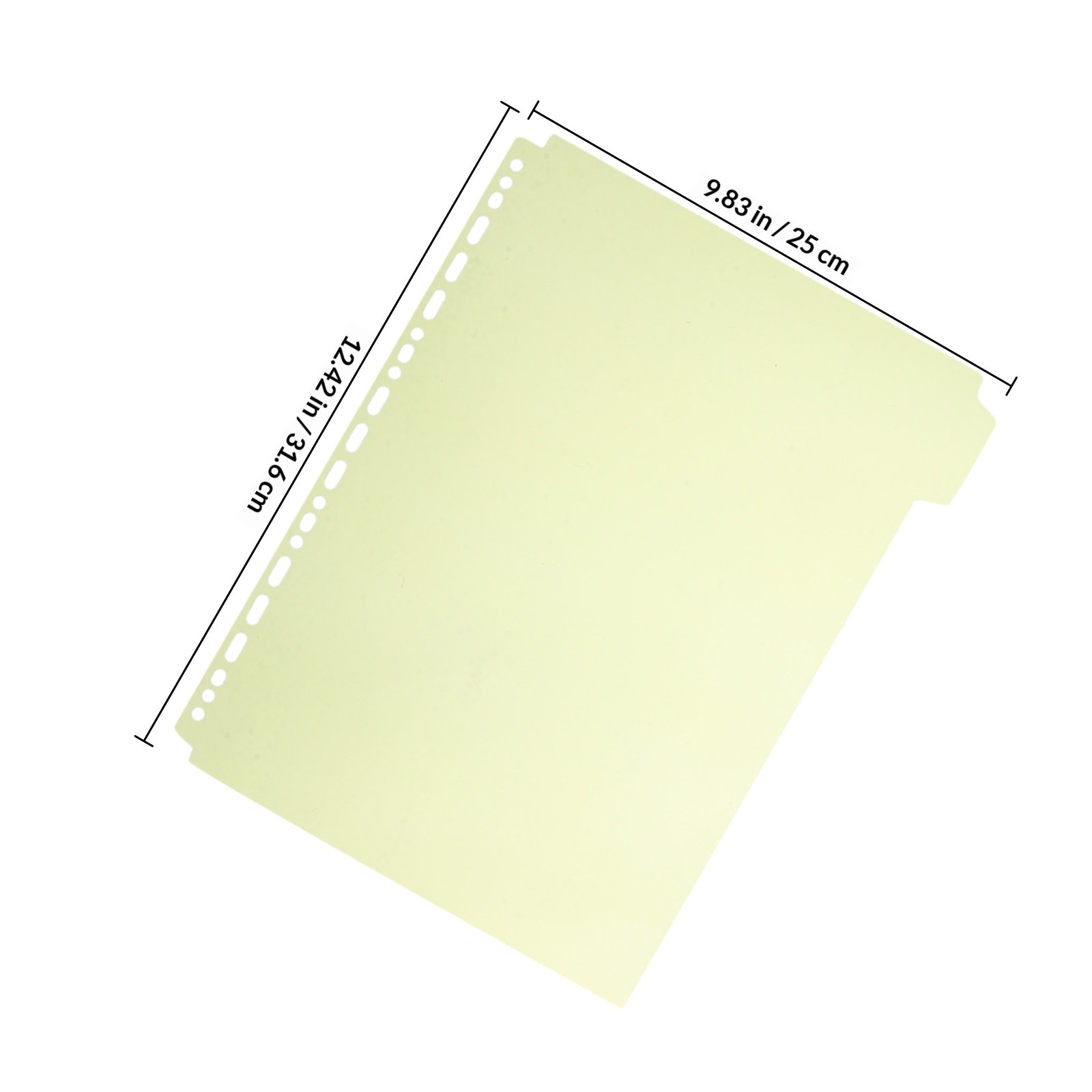6Pcs Plastic Tabbed Binder Div - đánh giá và giá Tab Divider A4