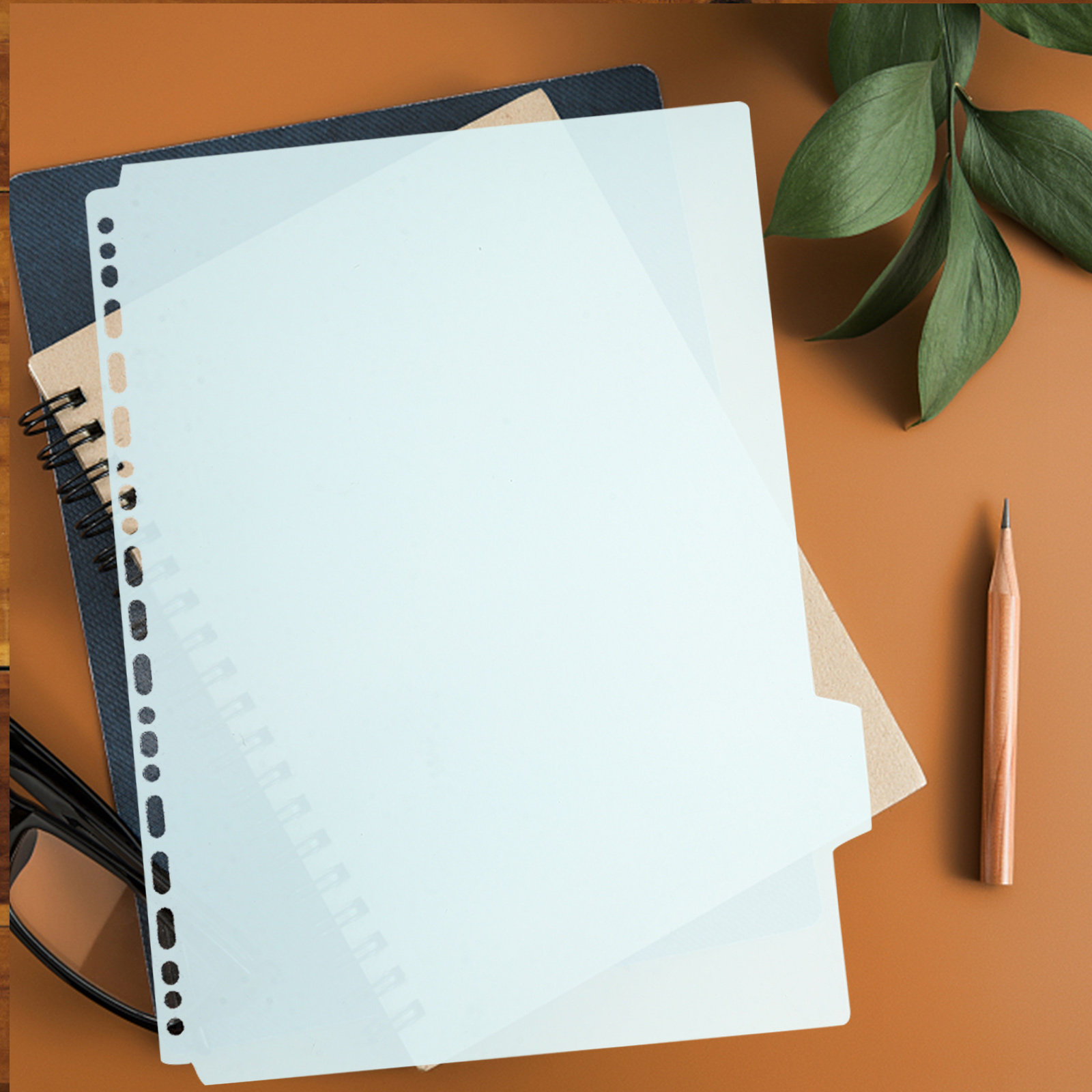 6Pcs Plastic Tabbed Binder Div - đánh giá và giá Tab Divider A4